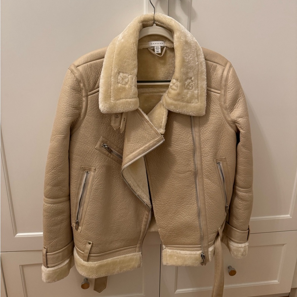 Top Shop Woman Winter Coat, Fur Lined! Gorgeous